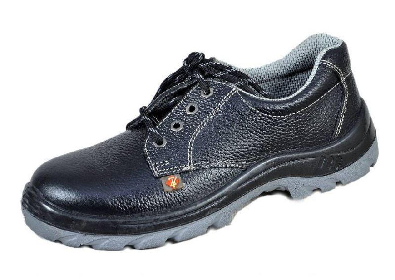 Leather Zain Safety Shoes, For Constructional, Gender : Both
