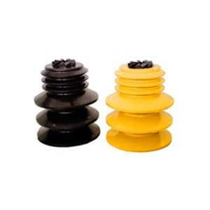 Round Non Rotating Combination Cementing Plug, Color : Black, Yellow