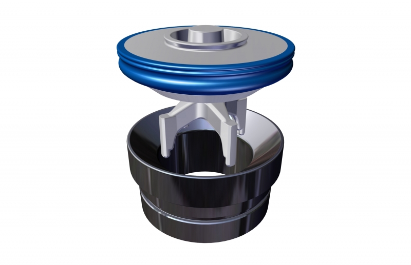 High Pressure Forged Steel Omega Plunger Valve Seat, for Industrial, Size : Standard