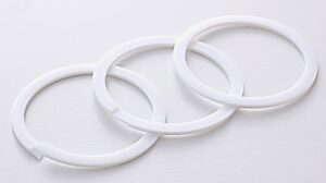 White Backup Rings