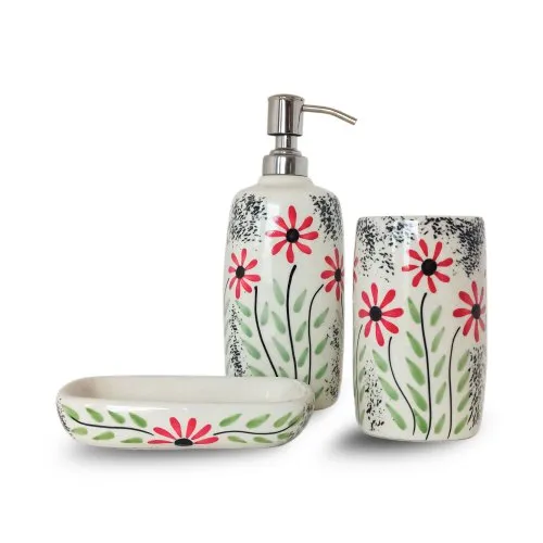 Ceramic Bathroom Set & Ceramic Hukkah Chillum Manufacturer Clay