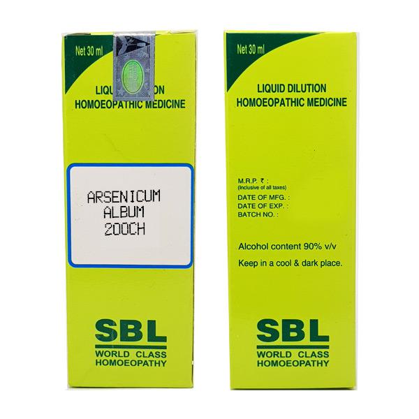 SBL Arsenicum Album 200 CH Dilution (30 ml)