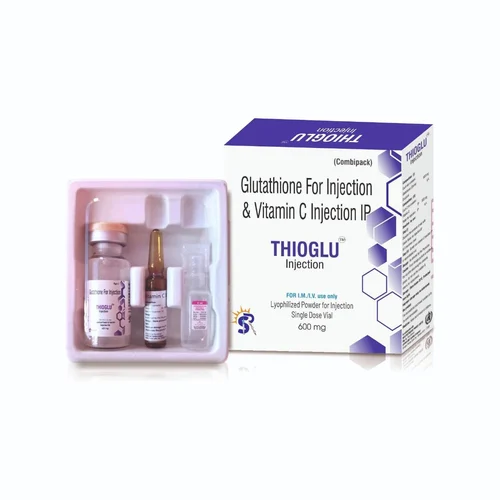 Glutathione and Vitamin C Injection, INR 1,600 / Vial by RICAPTOS