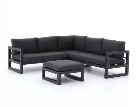 Industrial L Shaped Sofa Set, Color : Black