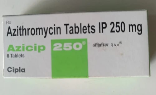 Azithromycin Tablets, Grade Standard : Medicine Grade