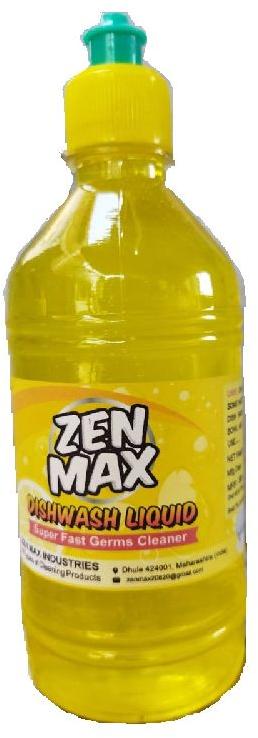 Zen Max 500ml Liquid Dishwash, Feature : Anti Bacterial, Basic Cleaning, Remove Hard Stains