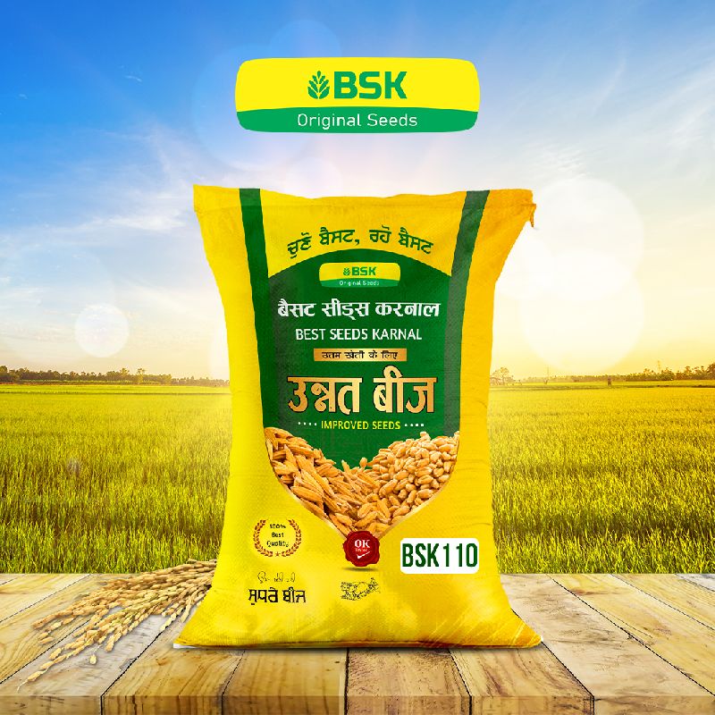 Natural BSK 110 Paddy Seed, for Agriculture, Certification : License