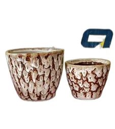 Ceramic Tiger Shade Planter