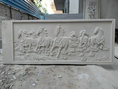 Sandstone Horse Wall Mural