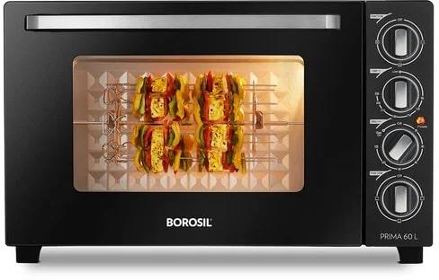 Borosil Prima Oven Toaster Griller, Capacity(Litre) : 60 Litres
