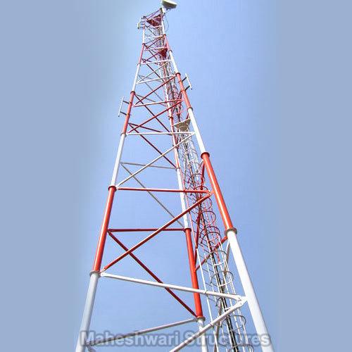 Color Coated Steel Telecom Towers, Feature : Corrosion Resistance