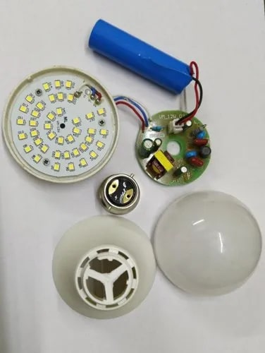 Round 9 Watt Rechargeable LED Bulb at Rs 225/piece in Tiruvallur