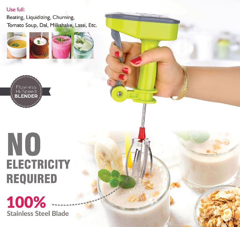 Kappers Stainless Steel Power Free Blender, for Kitchen Use