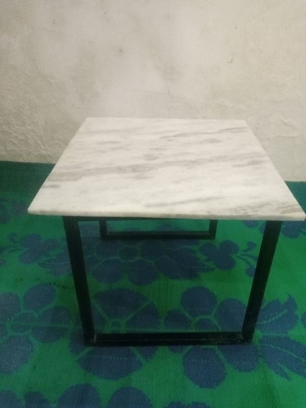 Mk Bharty Polished marble coffee table, Size : Medium