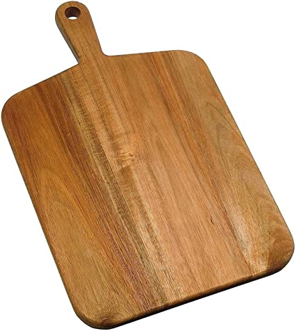 Square wooden chopping board, for Kitchen, Color : Brown