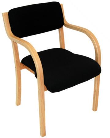 Polished Wooden Visitor Chair, for Home, Hotel, Office, Feature : Durable, Good Quality, Perfect Shape