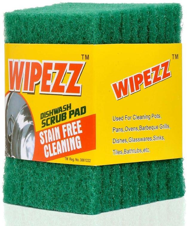 Wipezz 3X4 LD Dishwash Scrub Pads