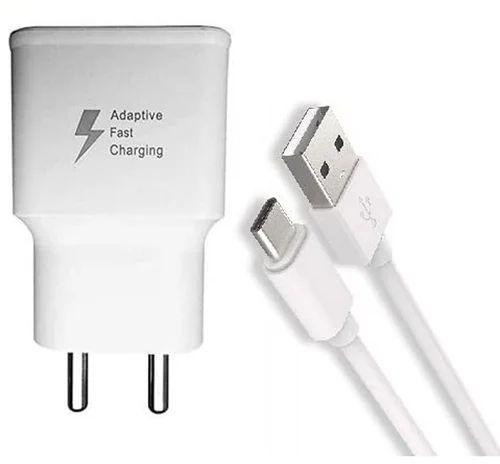 18W 3.0QC White Samsung Mobile Charger, Input Voltage : 240