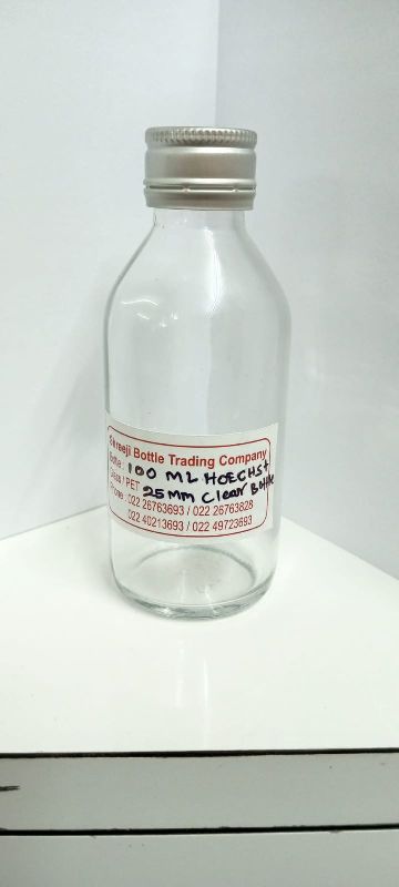 100 ML 25 MM HOECHST CLEAR BOTTLE