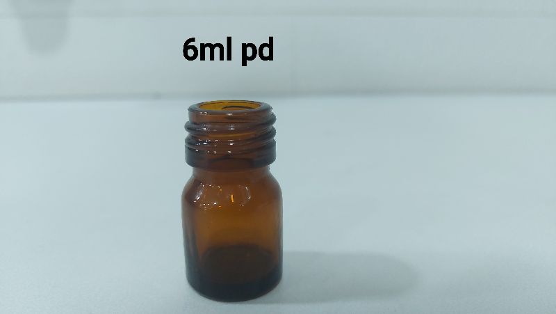 6 ml PD Amber Bottle