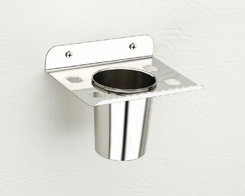 AISI 202 Polished EC-03 Tumbler Holder, Feature : Fine Finishing, Hard Structure, Leak Proof, Quality