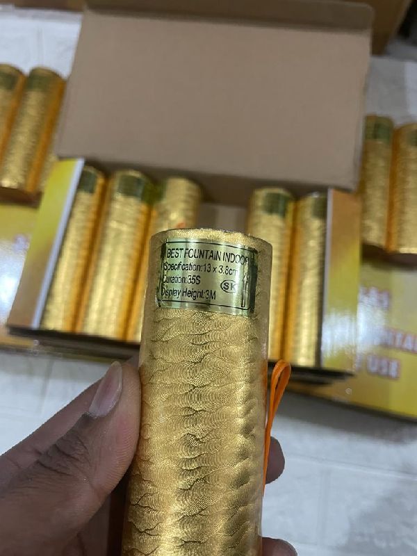 Cold Pyro Golden Double Box For Functions