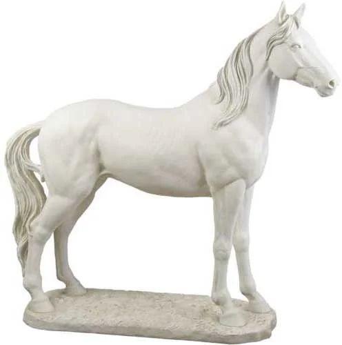 Plain Polished Marble Horse Statue, Packaging Type : Thermocol Box