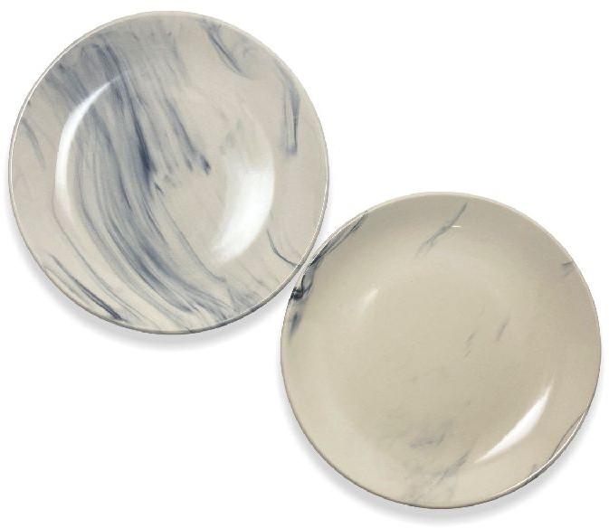 Round Polished Marble Plates, Feature : Complete Finishing, Elegant Design, Smooth Finish