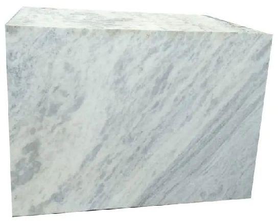 Polished White Marble Slab