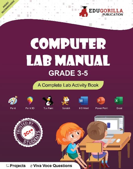 Computer Lab Manual for Class (3-5) for Children