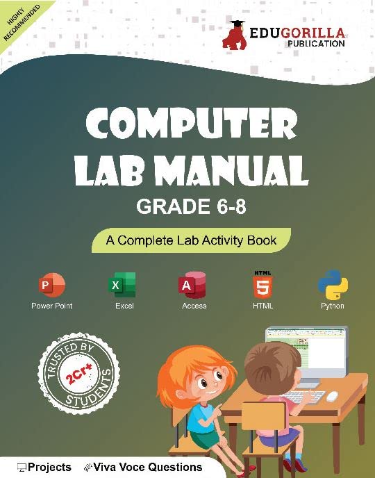 Computer Lab Manual for Class (6-8) for Children