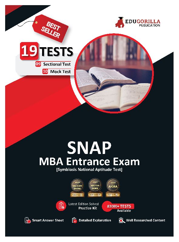 EduGorilla SNAP MBA Entrance Exam 2023 Symbiosis National Aptitude Test At Best Price INR 360