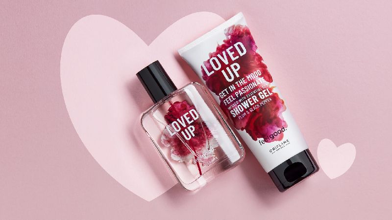 Loved Up Feel Good Shower Gel and Perfume
