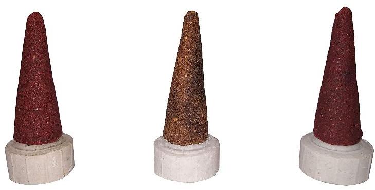 Plain Granite Dhoop Cone Stand, Style : Morden