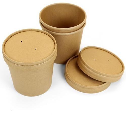 Plain Paper Food Containers, Size : Standard