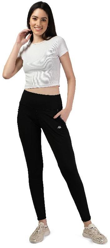 Plain Black Lycra Sports Wear Pant Top at best price in Mumbai