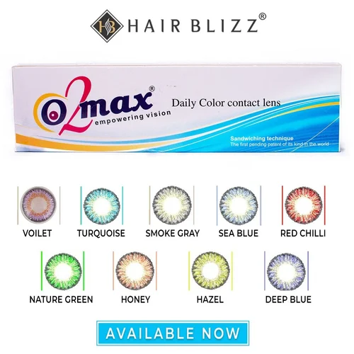 Polyhema Disposable Contact Lens, Color Sea Blue at Rs 450 / Box in