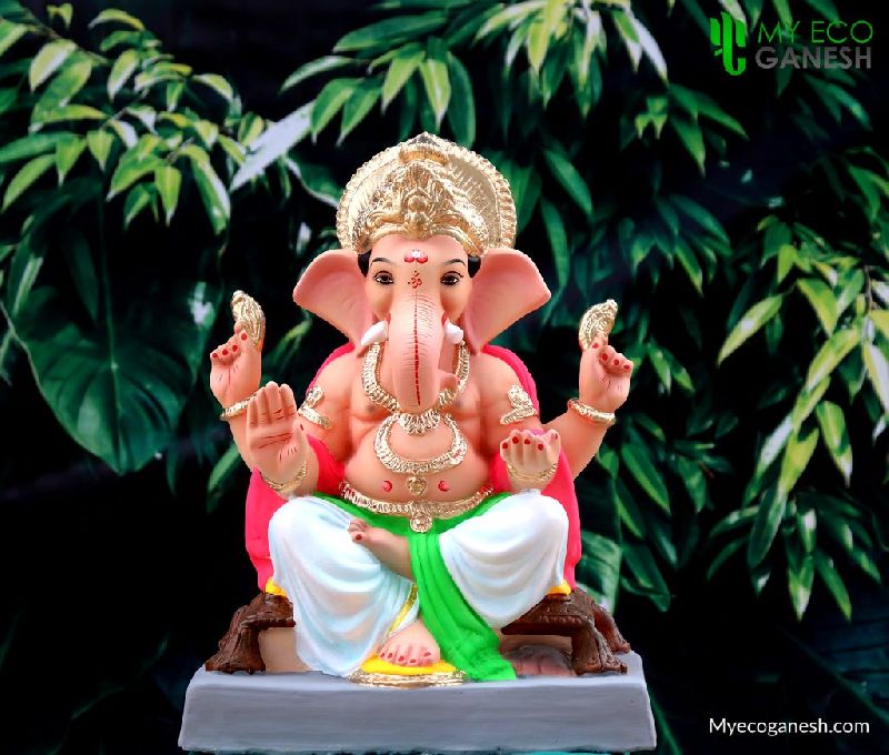 Red Soil Lal Mati Ganpati Eco Friendly & Paper Ganesh Eco Friendly ...