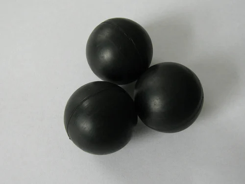 Flame Retardant EPDM Rubber Balls, Color : Black