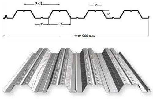 Bansal Galvanised Galvanized Decking Sheet