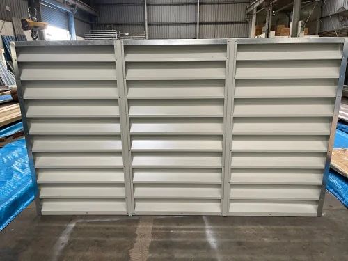 Bansal Colour Coated / Aluminium / SS Metal Louver