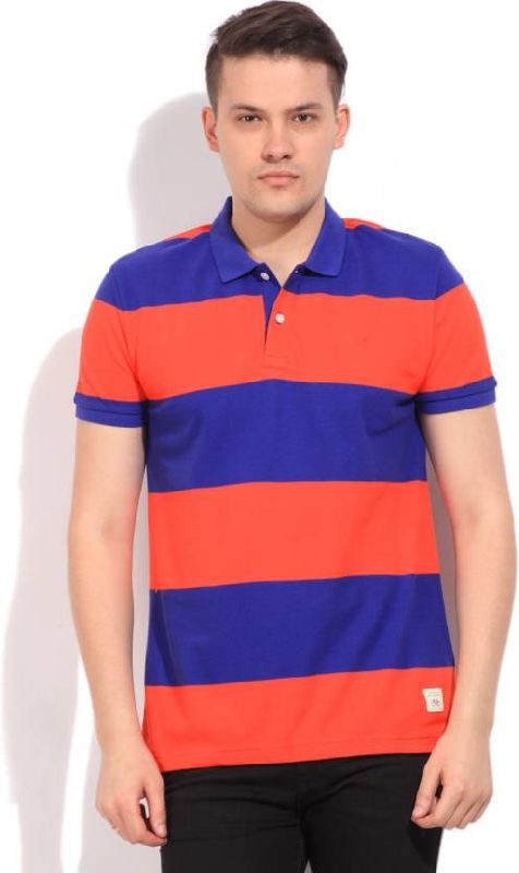 Men 100 Cotton Custom Logo Polo Tshirts