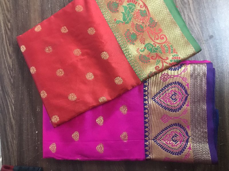 Banarasi Silk Saree, Feature : Easy Wash
