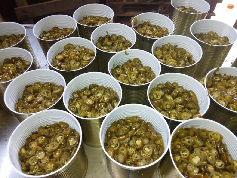 Round sterilization jalapeno, for Pickle, Packaging Size : 1kg, 3 kg