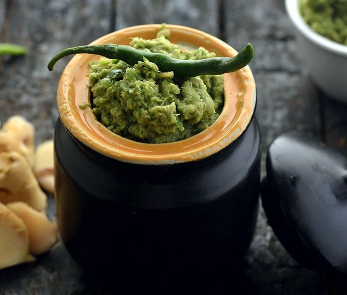 Ginger Green Chilli Paste