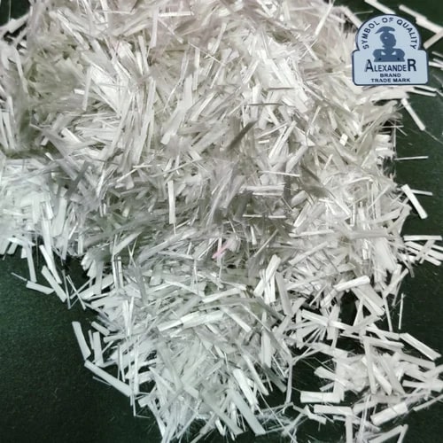 White Fiber Glass Wet Chopped Strands, for Industrial Use, Certification : ISI Certified