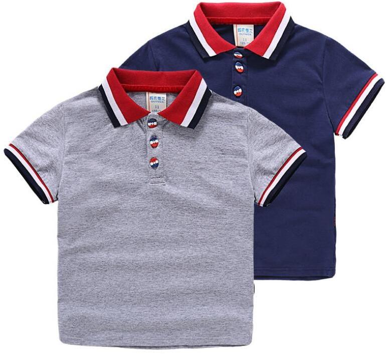 Cotton Plain Boys Polo T-Shirts, Sleeve Style : Half Sleeve