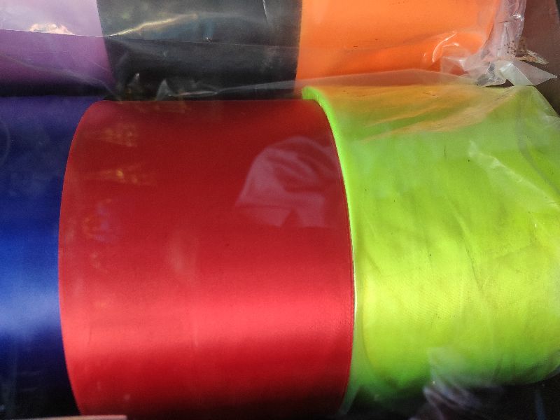Satin Ribbon, for Garment, labelling Packaging, Length : 18-180 mtr