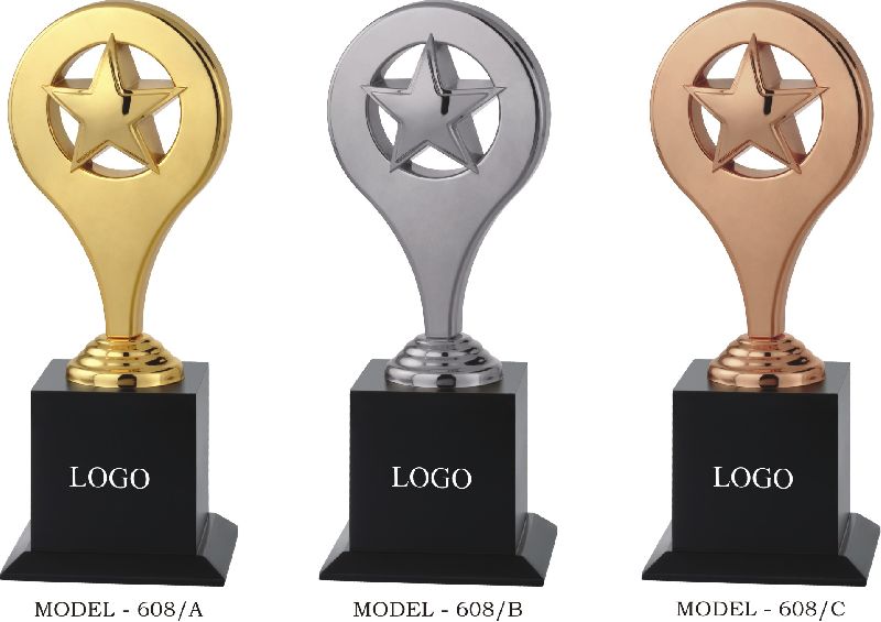 Polished Metal Corporate Trophies, for Award, College, Decoration, Gift, School, Length : 12inch