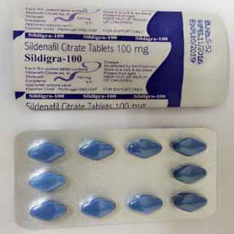 Sildenafil citrate tablets sildigra 100